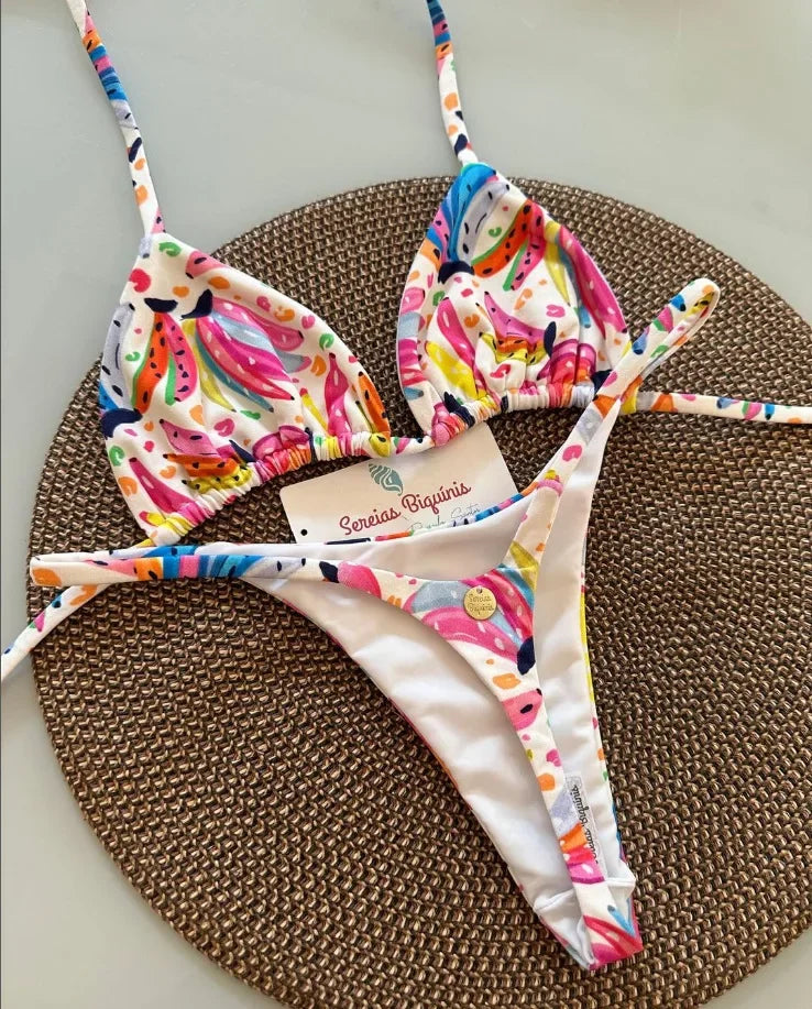 New Bikini Women Sexy Brazil Swimsuit Beach Vacation Swimwear - Empire P.E