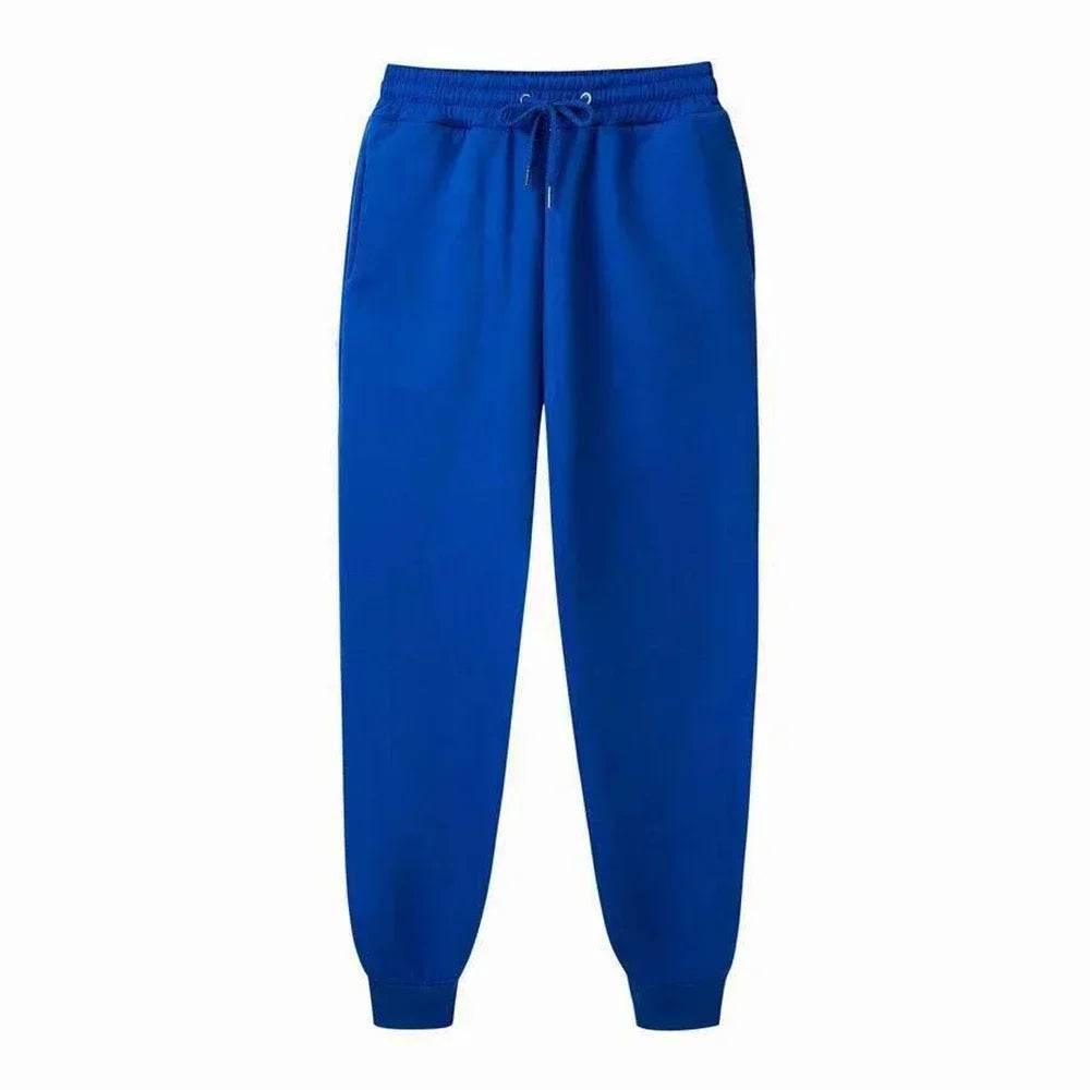 Men's Casual Sweatpants Fleece Sports Pants Unisex Fashion Solid Loose Trousers Streetwear Autumn Winter Jogging Fitness Pants - Empire P.E