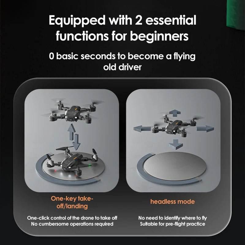 Drone 8K Professional Drones 4K HD Aerial Photography Obstacle Avoidance Quadcopter Helicopter RC Distance 3000M - Empire P.E