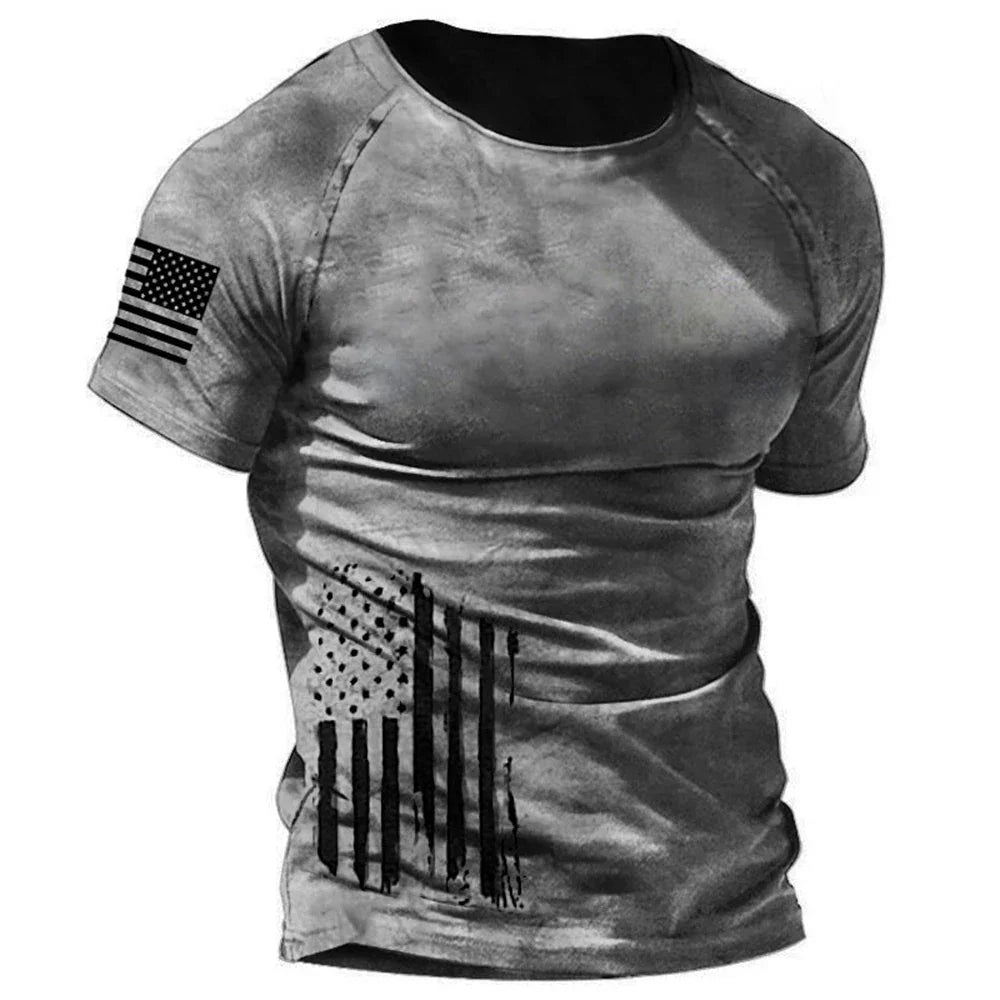 Men Vintage Motorcycle T Shirt 3d Print - Empire P.E