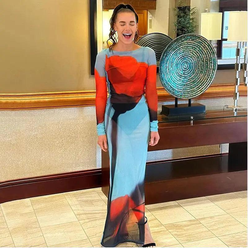 Sexy Women’s Slim Fit Long Dress Cover-Ups - Empire P.E