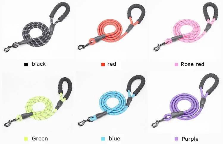 1.5m Pet Leash with Reflective & Comfortable Padded Handle for Small, Medium and Large Dogs - Empire P.E