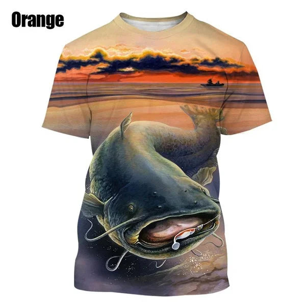 2023 Men's Summer Outdoor Fishing T-Shirts - Empire P.E