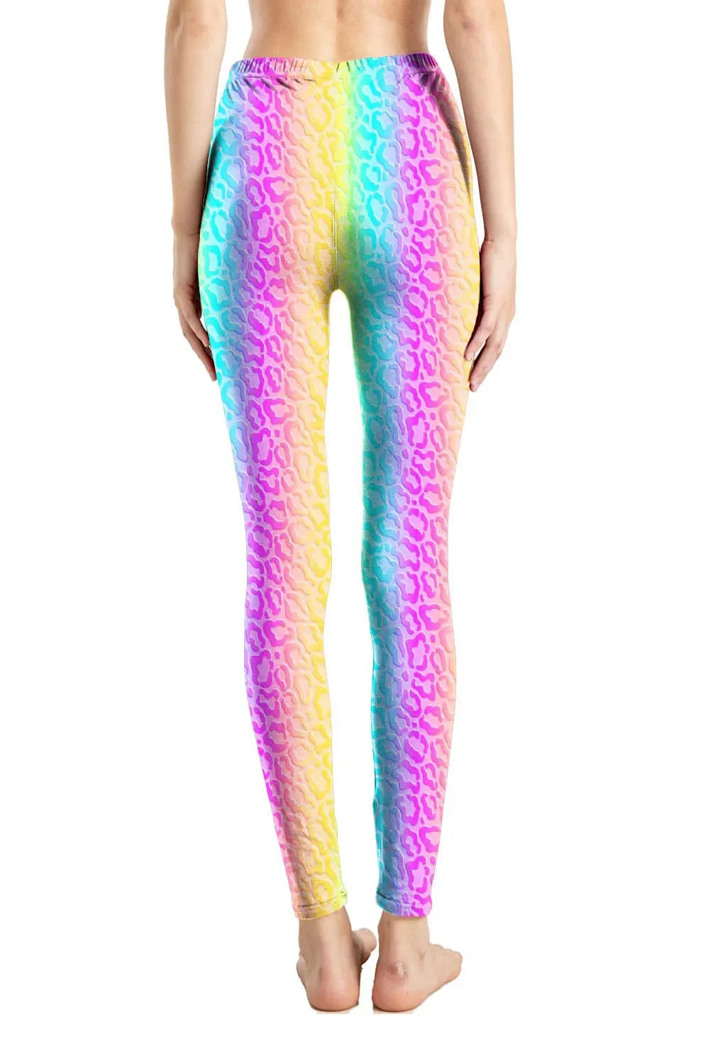 Leopard Leggings Printed High Waist - Empire P.E