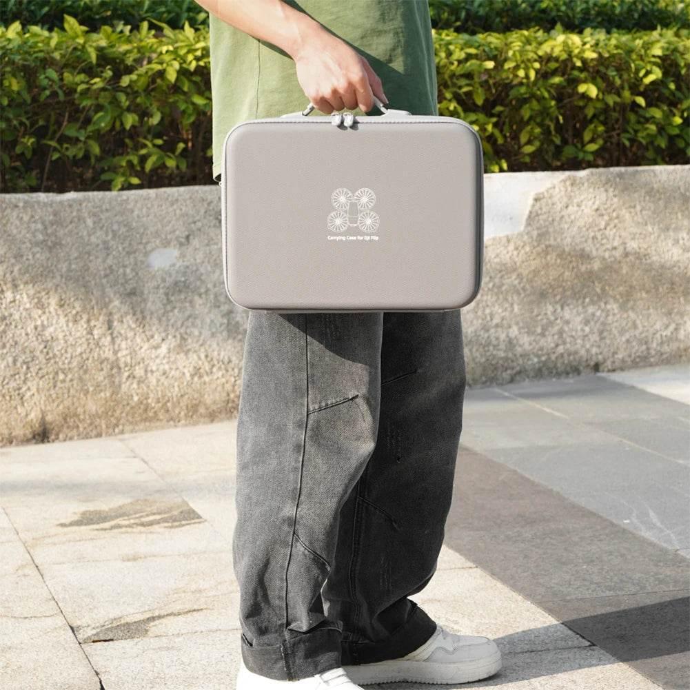 Portable Carrying Case Shockproof Travel Storage Bag Drop-resistant Shoulder Bag Handbag for DJI Flip Drone Accessories - Empire P.E