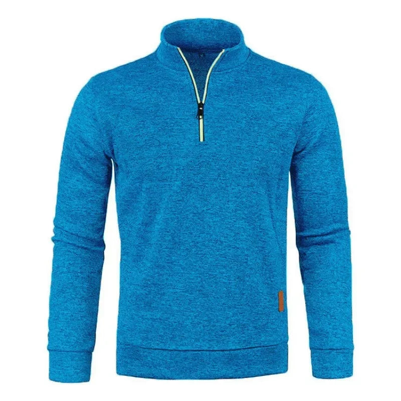 Autumn Men's Half Zipper Sweatshirts