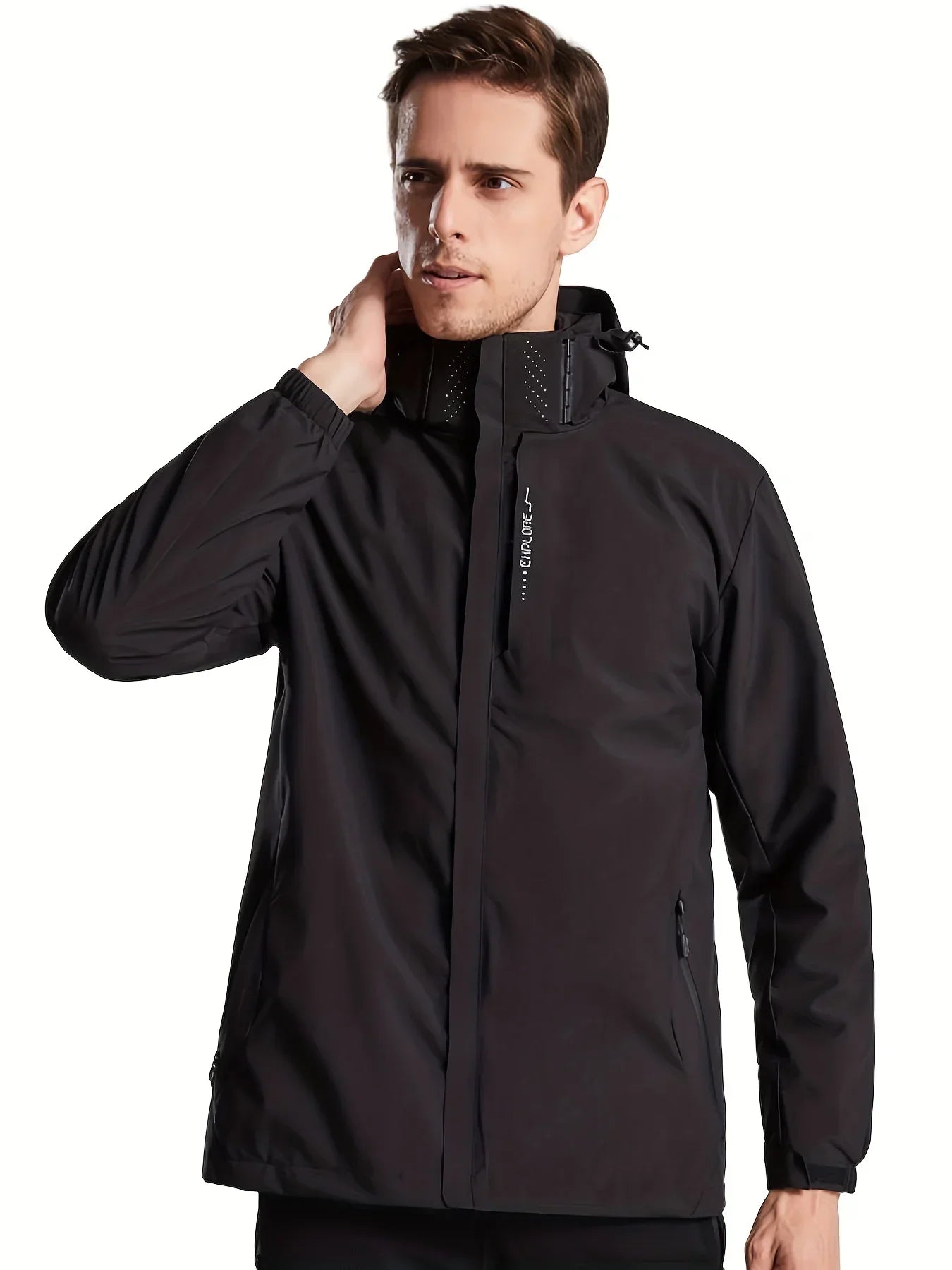 Men's Lightweight Waterproof Rain Jacket - Empire P.E