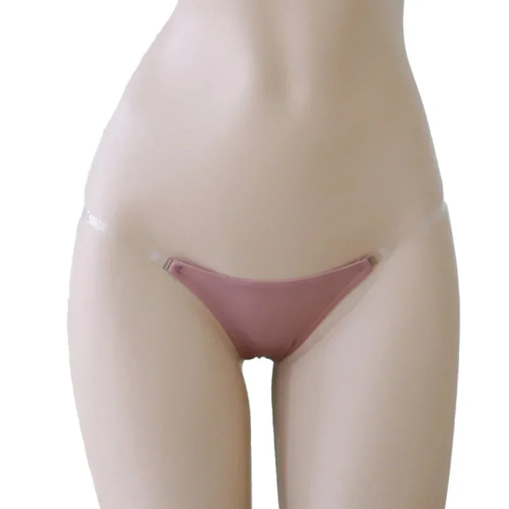 Sexy Women’s Transparent Adjustable Waistband Panties Low-Rise G-String - Empire P.E
