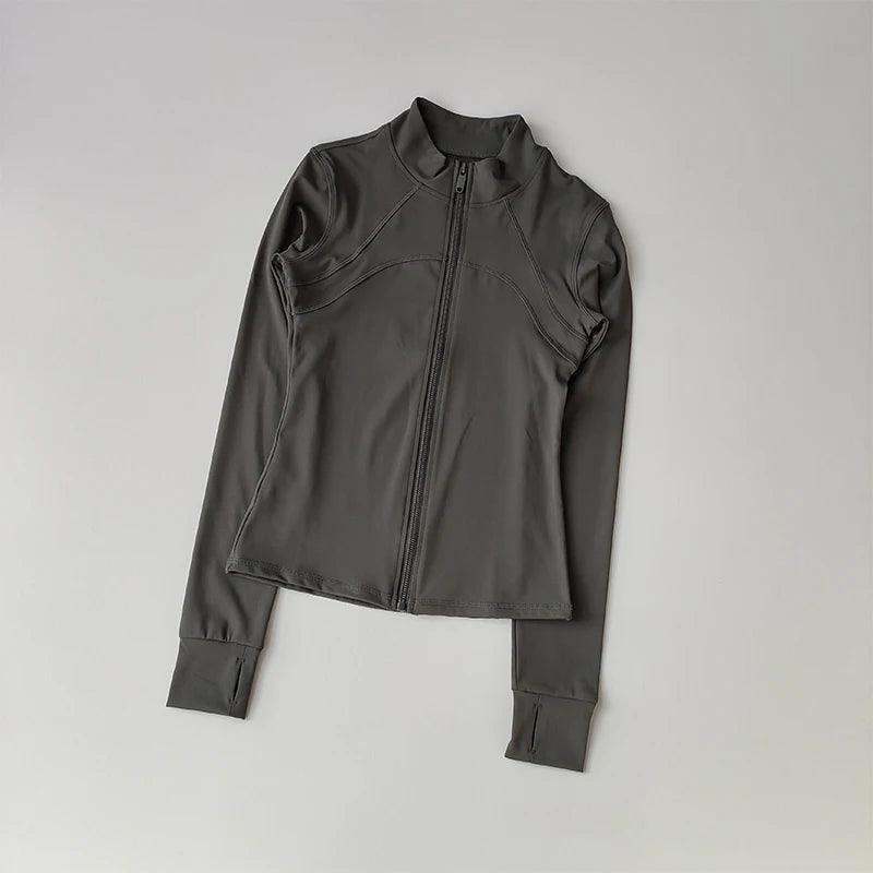 Yoga Suit Women's High-end Standing Collar Long Sleeved - Empire P.E