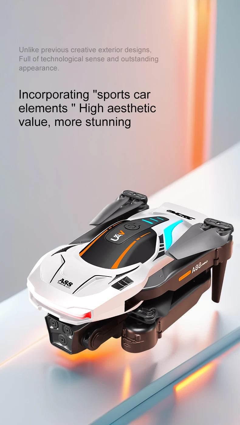 8K GPS dual-camera professional drone A88 5G obstacle avoidance brushless optical flow quadcopter toy gift - Empire P.E