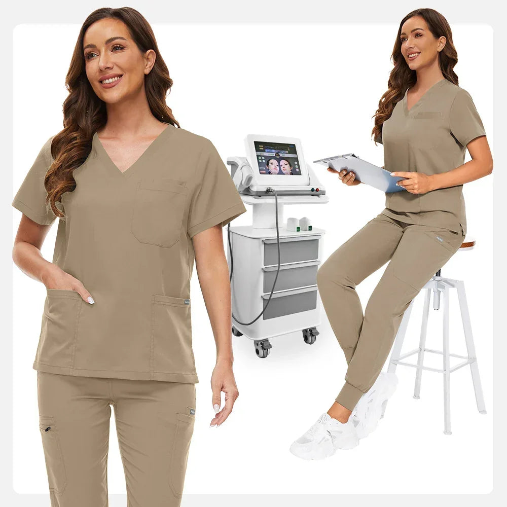 Scrub Sets Uniform Women Jogger Suit - Empire P.E