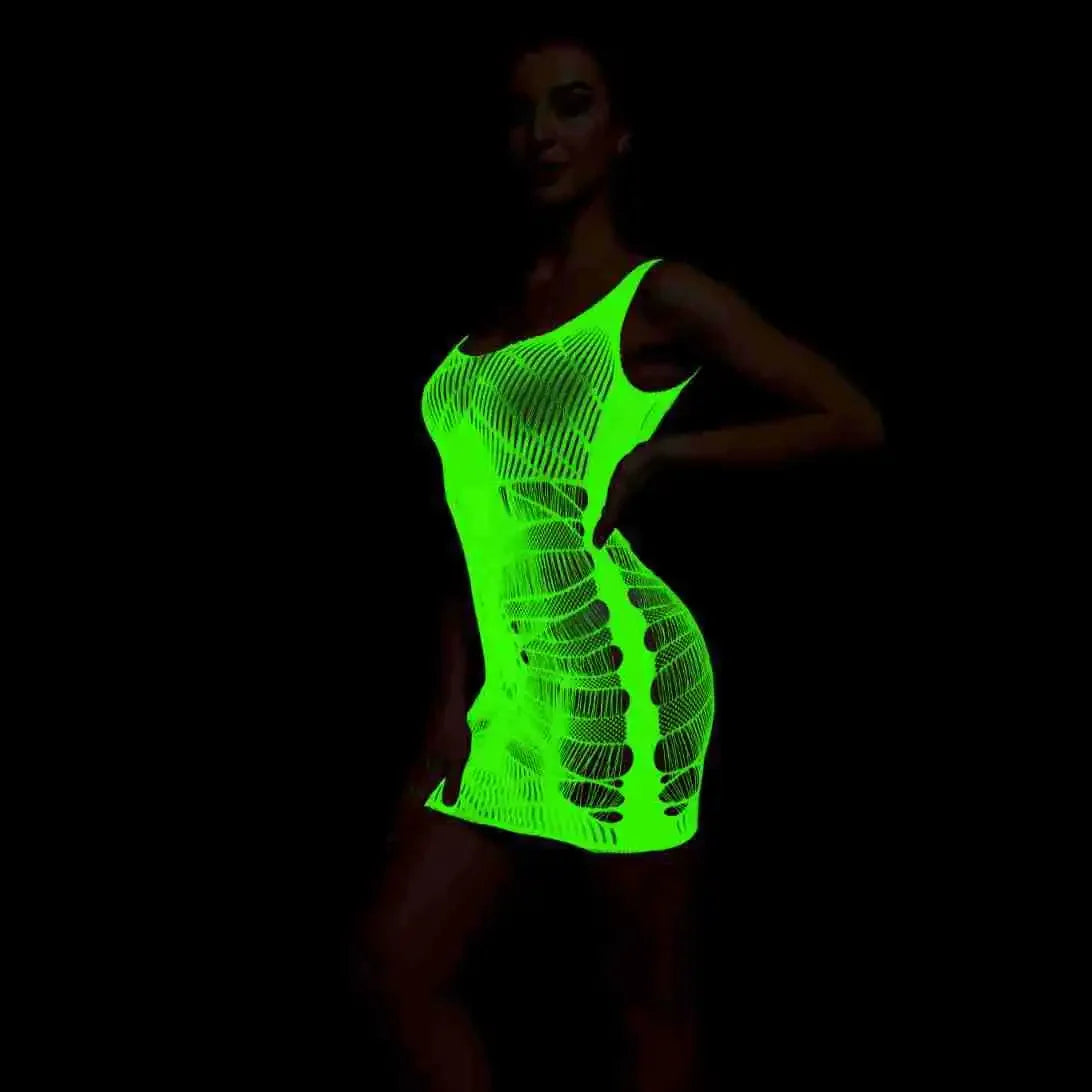 Pole Dance Clothing Luminous Glowing Lingerie - Empire P.E