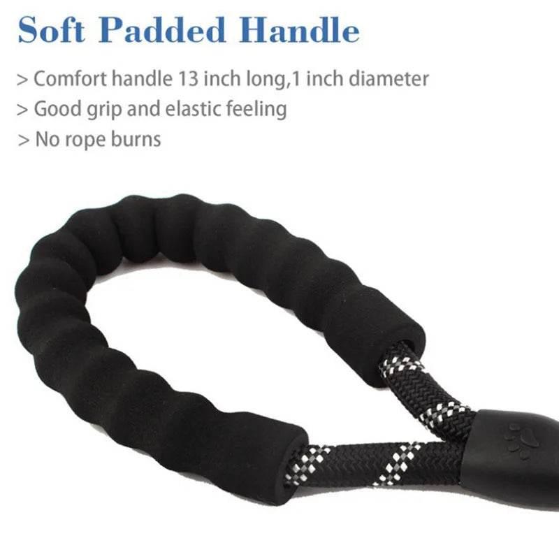 1.5m Pet Leash with Reflective & Comfortable Padded Handle for Small, Medium and Large Dogs - Empire P.E