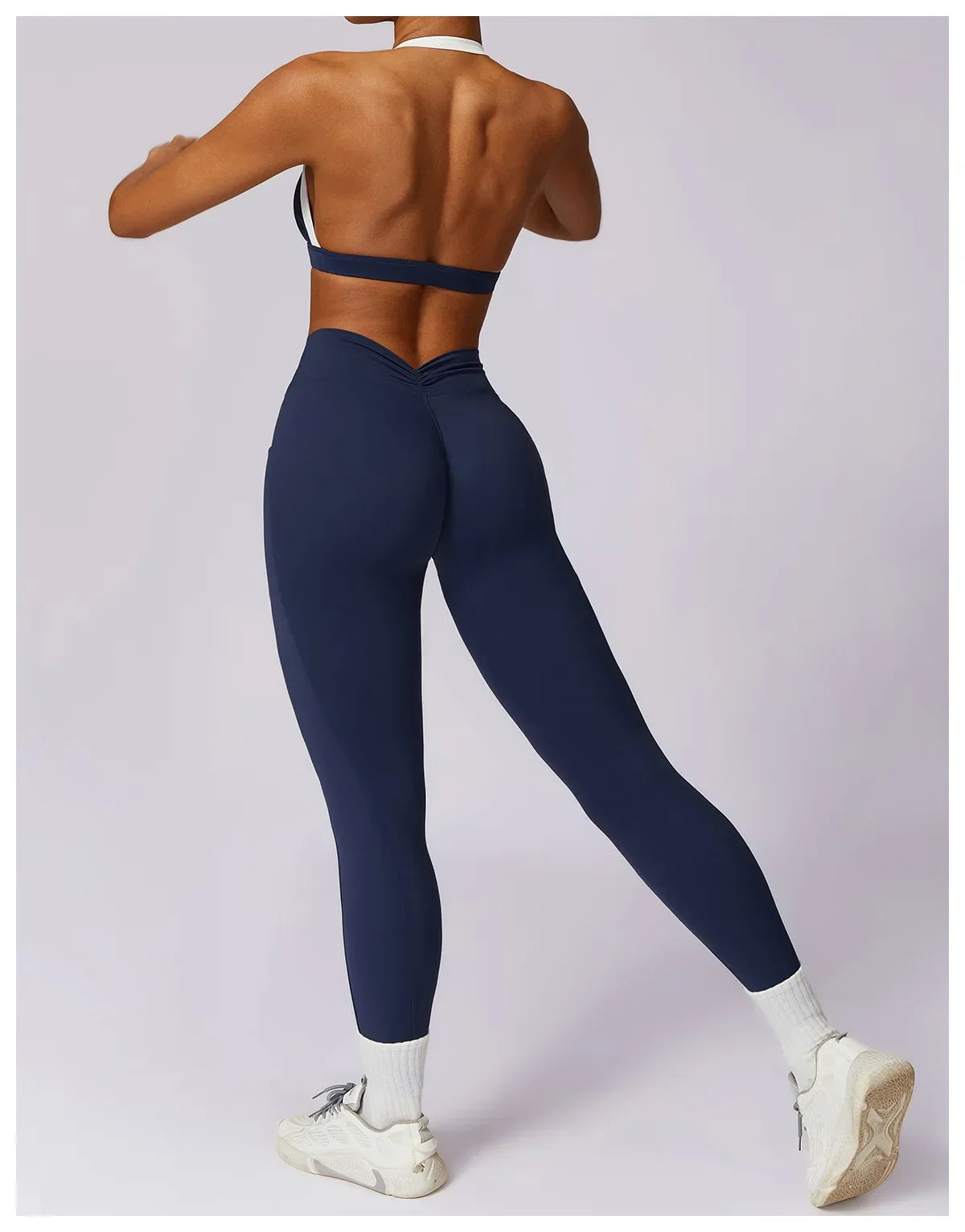 Yoga Set 2PCS Women Sportswear Push Up Workout Clothes - Empire P.E