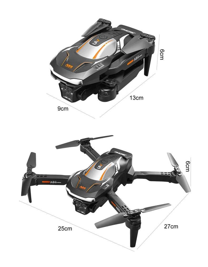 8K GPS dual-camera professional drone A88 5G obstacle avoidance brushless optical flow quadcopter toy gift - Empire P.E