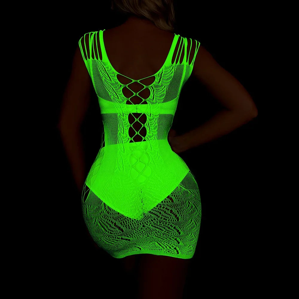Pole Dance Clothing Luminous Glowing Lingerie - Empire P.E