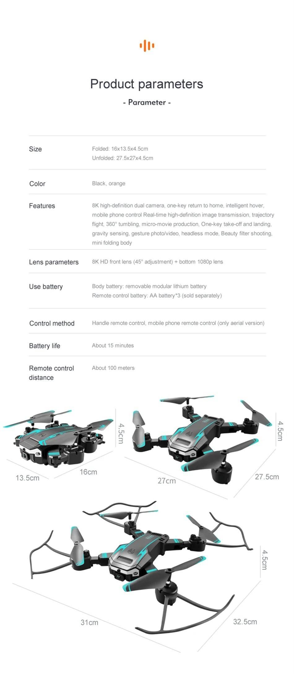 New S6 Max Drone 5G 8K HD Camera GPS Four-Sided Obstacle Avoidance RC Helicopter FPV WIFI Professional Foldable Quadcopter 2024 - Empire P.E