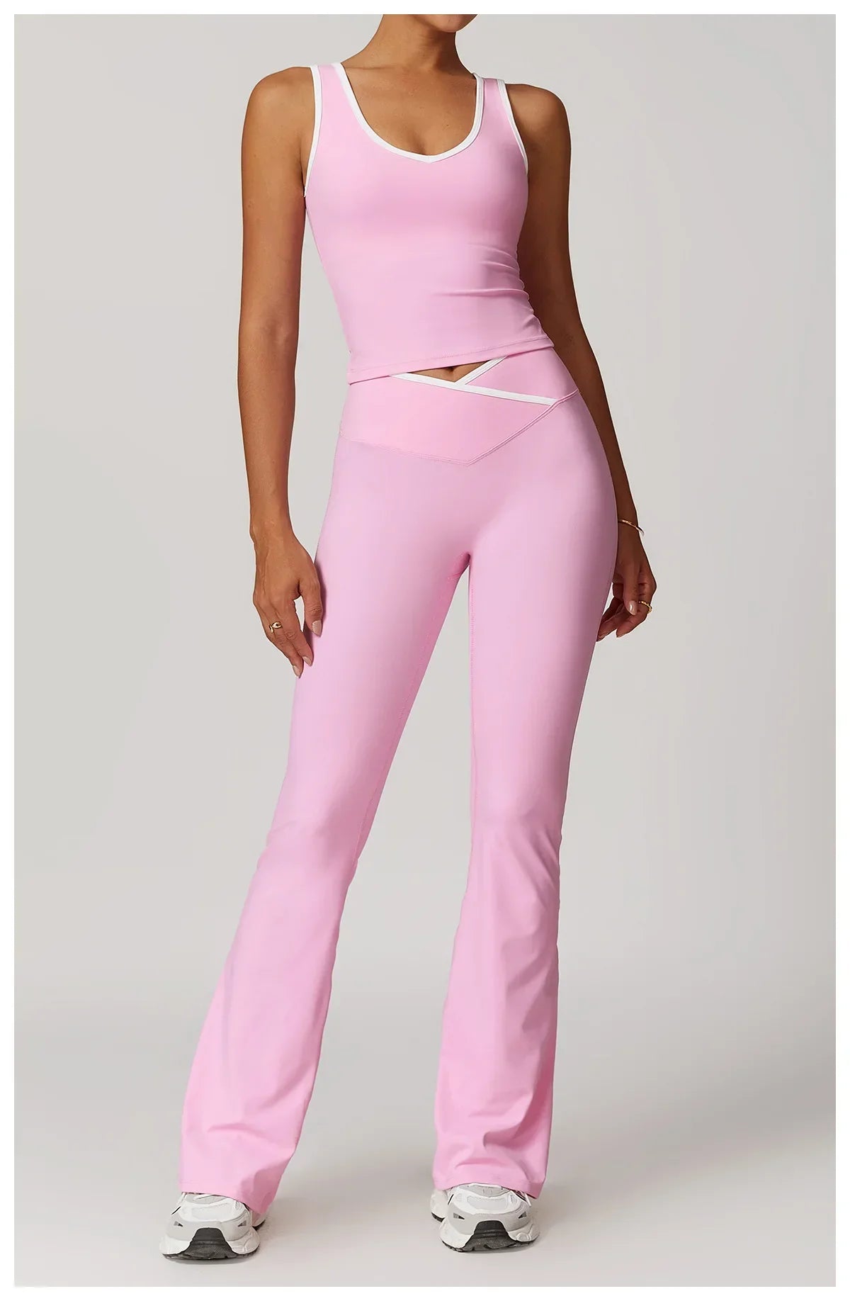Yoga Set 2 Pieces Workout Outfits Fitness - Empire P.E