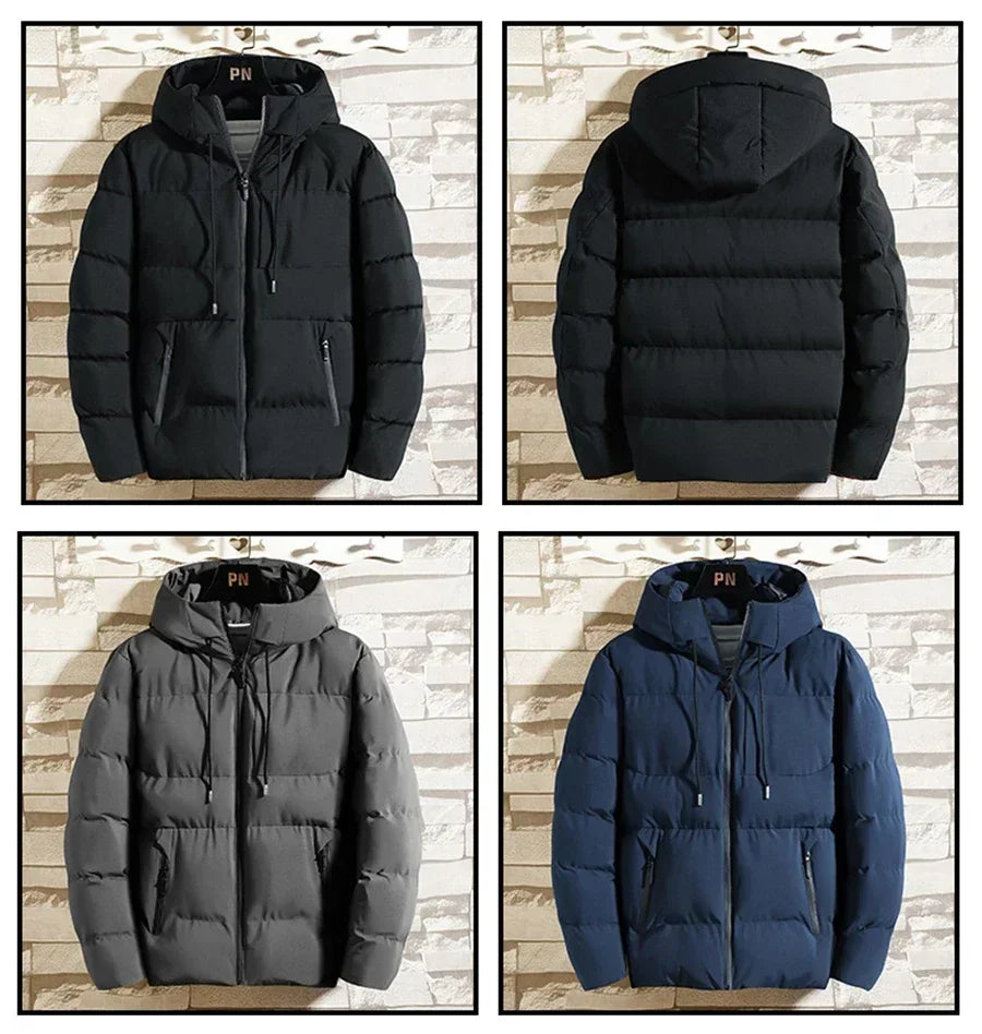 Men's Warm Thickened Cotton Padded Coats - Empire P.E