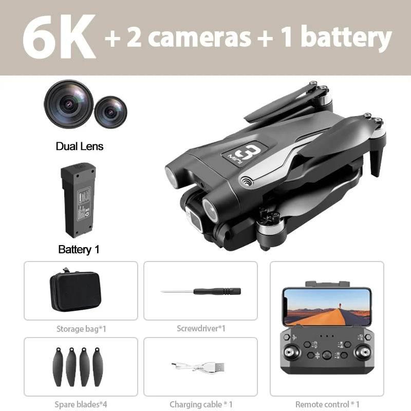 Xiaomi Mijia Z908 Pro /MAX 8K Drone ESC Professional 4K Dron Optical Flow Localization 3sided Obstacle Avoidance Quadcopter Toys - Empire P.E