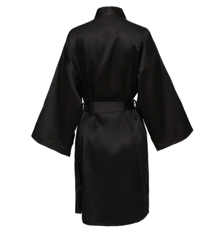 Satin Bridesmaid Bathrobe - Empire P.E