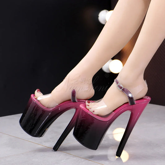 20cm Sandals Exotic platform 8 Inches Stiletto Heels - Empire P.E