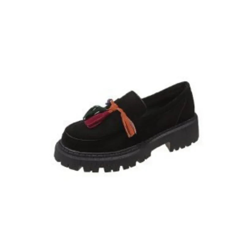 2024 New Women's British Style Thick Sole Shoes - Empire P.E