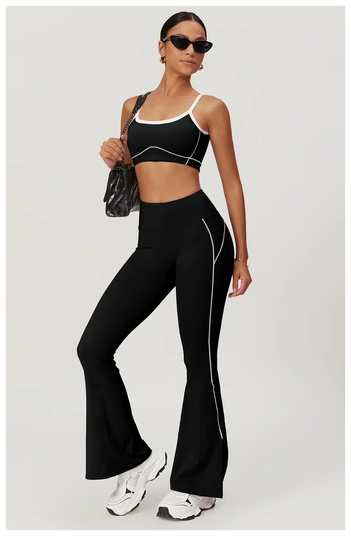 Yoga Set Women Sport Bra and Legging High Waist - Empire P.E