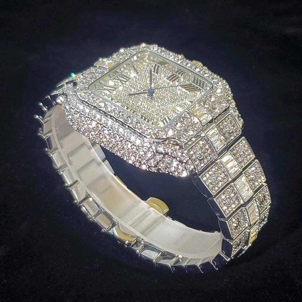 Luxury Original Brand Men Watch Bling Diamond - Empire P.E