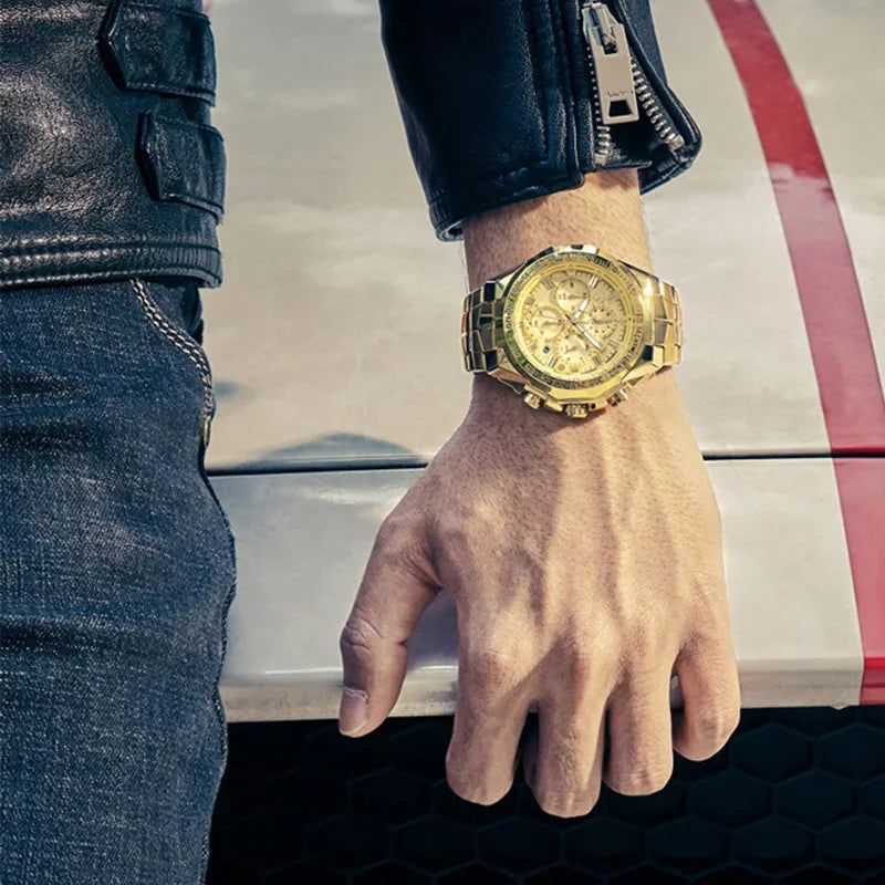 Mens 2024 Top Brand Luxury Wrist Watches - Empire P.E