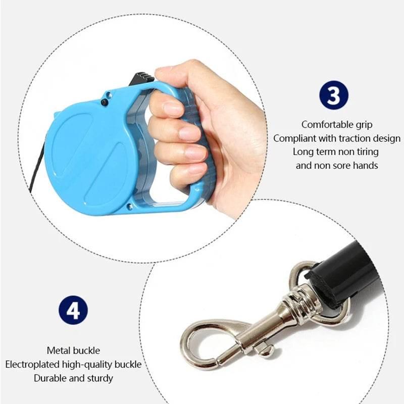 Retractable Pet Dog Leash Hiking Walking - Empire P.E