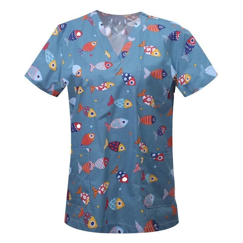S-XXL 100%Cotton Scrubs Uniforms - Empire P.E