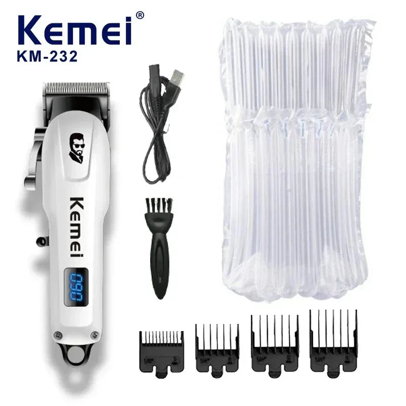 Kemei KM-232 Professional Hair Clipper Portable - Empire P.E