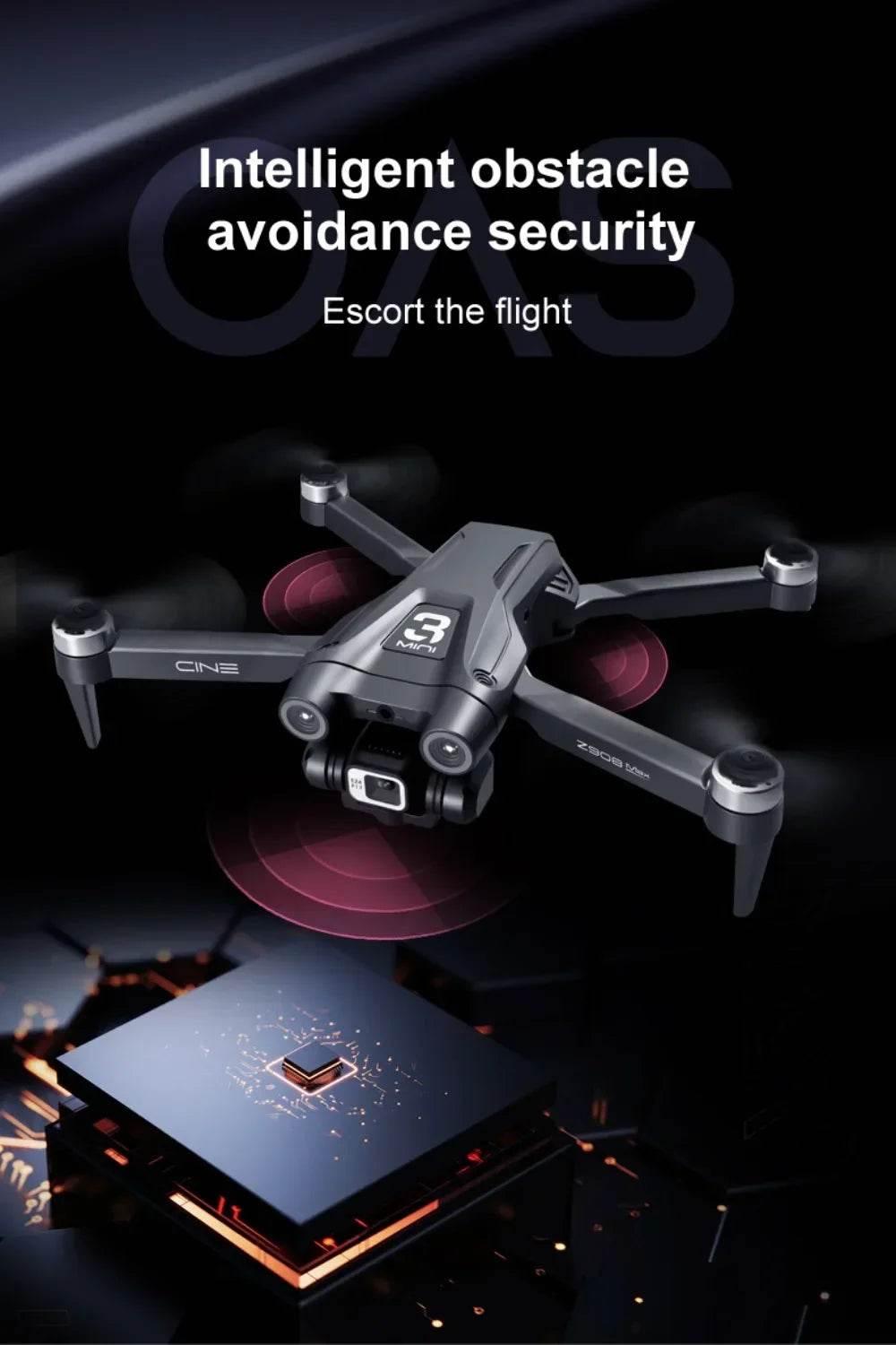Xiaomi Mijia Z908 Pro /MAX 8K Drone ESC Professional 4K Dron Optical Flow Localization 3sided Obstacle Avoidance Quadcopter Toys - Empire P.E