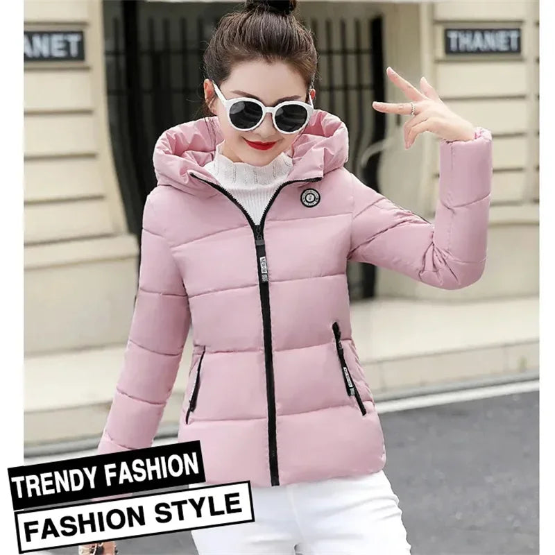 Women's Warm Cotton Padded Jacket - Empire P.E