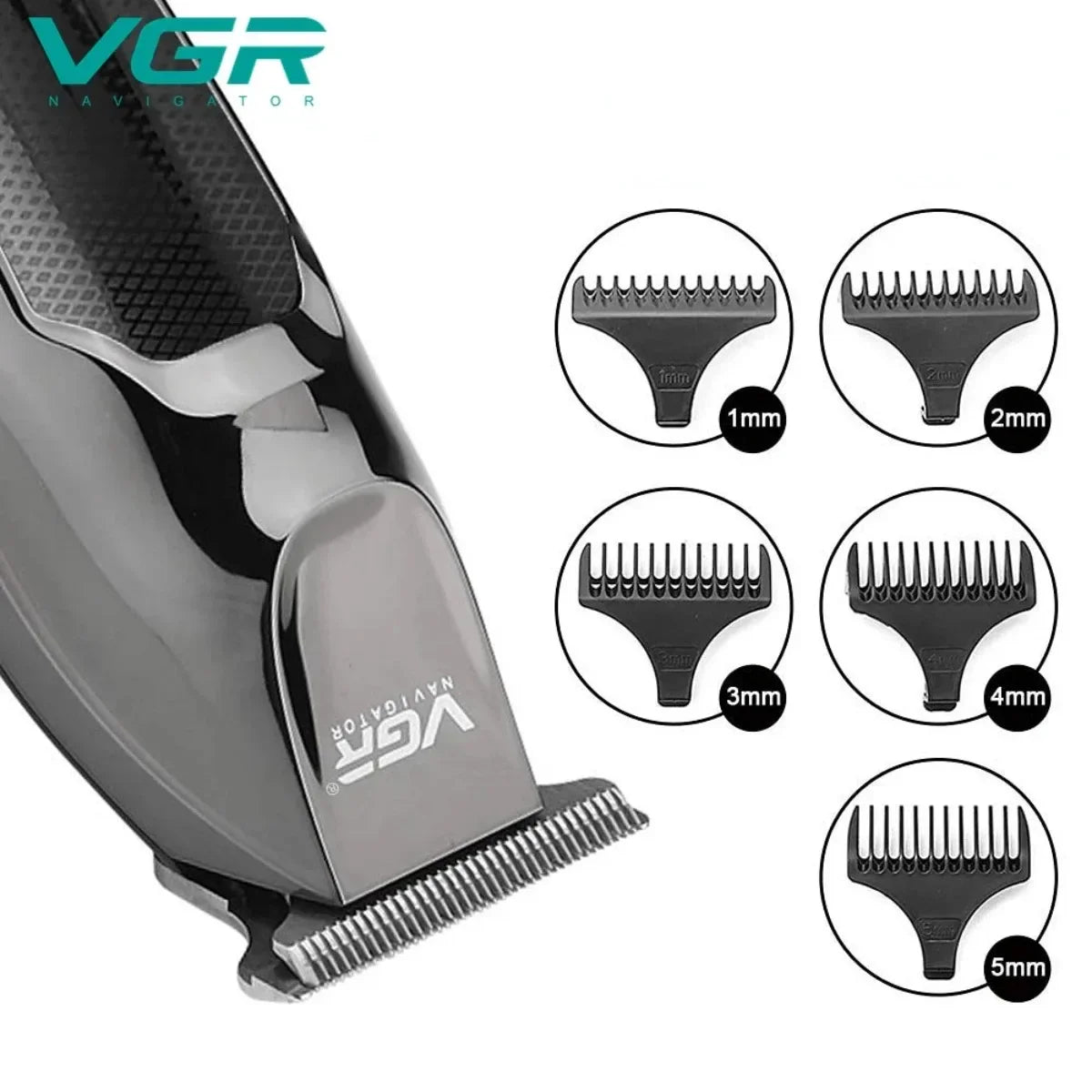 Hair Trimmer Professional Hair Clipper LED Display Rechargeable - Empire P.E