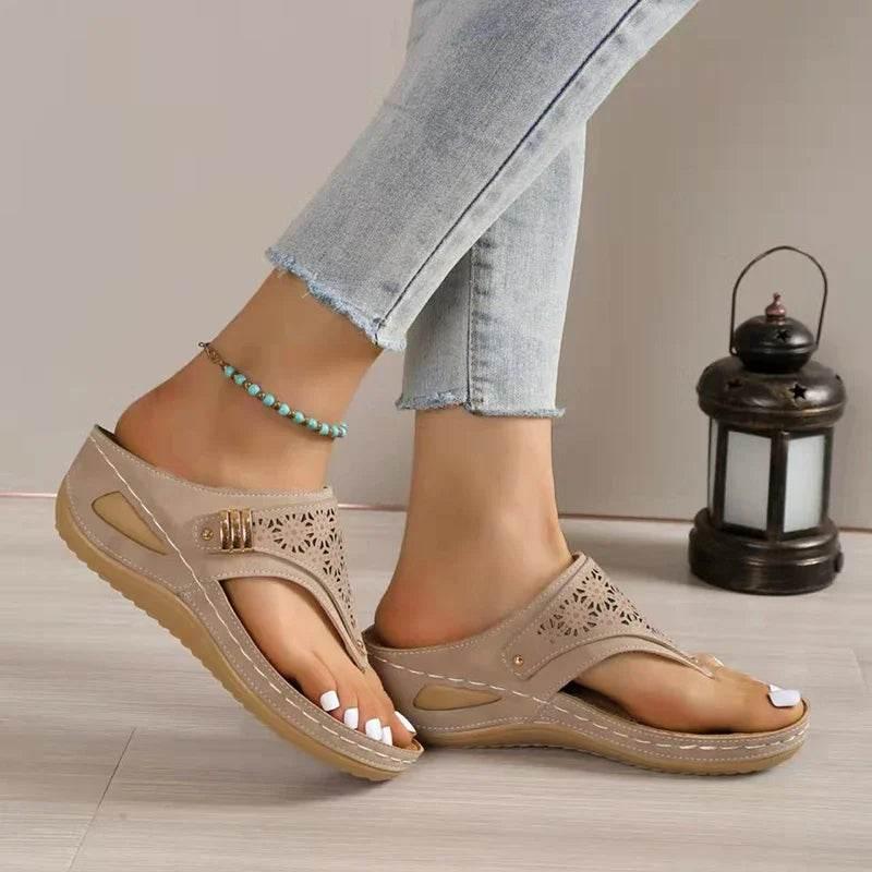 Summer Women's Wedge Sandals 2023 Clip Toe - Empire P.E