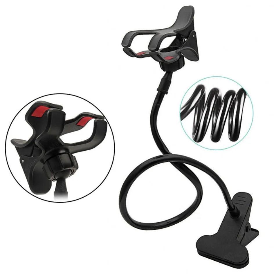 Mobile Phone Holder Flexible Adjustable Cellphone Holder Clip Support Telephone Home Bed Desktop Mount Bracket Smartphone Stand - Empire P.E