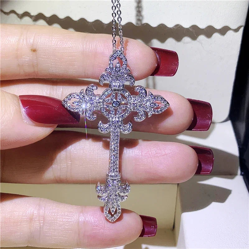 Long Cross Pendant