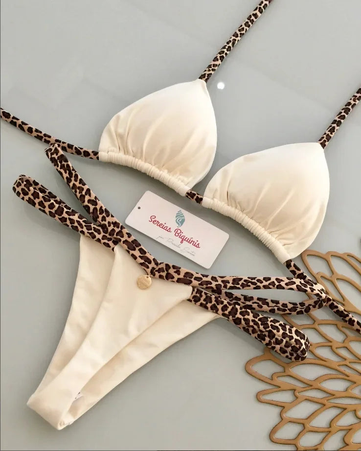 New Bikini Women Sexy Brazil Swimsuit Beach Vacation Swimwear - Empire P.E