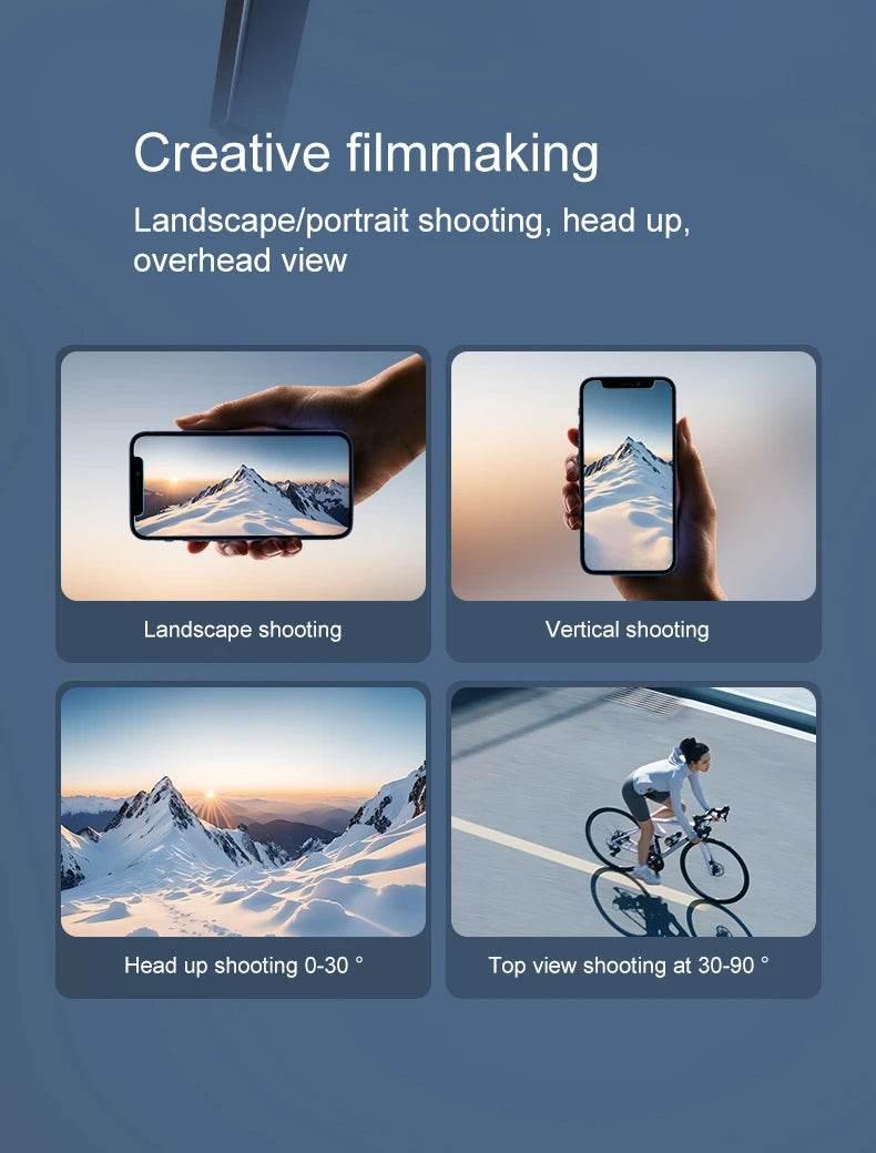 Drone with Camera Professional 4K HD Aerial Photography Dron GPS Return 4.5inch LCD Screen RC Quadcopter Three Camera Drone Toys - Empire P.E
