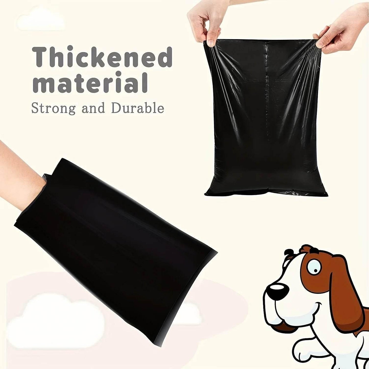 300/150pcs Dog Poop Bags, Portable Pet Waste Bags, Durable And Leak Proof Pet Garbage Bags, Pet Cleaning Supplies - Empire P.E