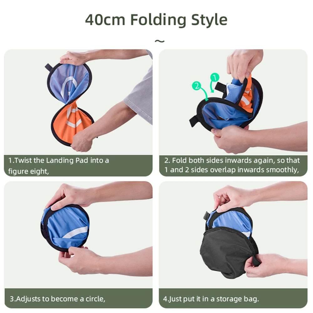 BRDRC Foldable Landing Pads for DJI Air 3S/3/NEO/Mini 4 Pro/3 Pro/4K/AVATA 2/ FIMI X8 MINI V2 Drone Mat Quadcopters Accessories - Empire P.E