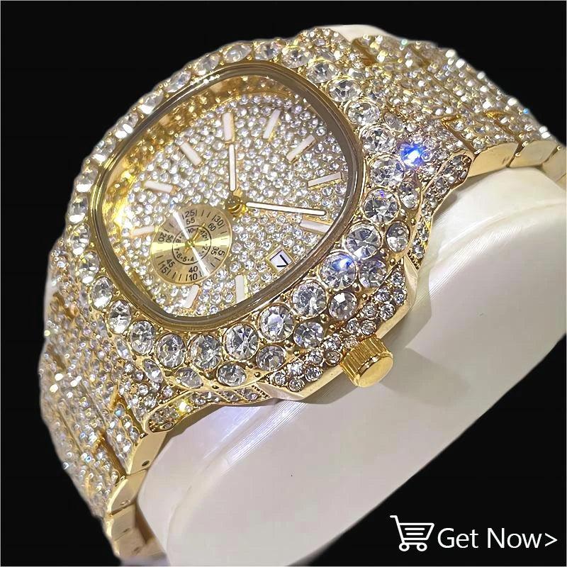 Luxury Iced Out Watch for Mens - Empire P.E