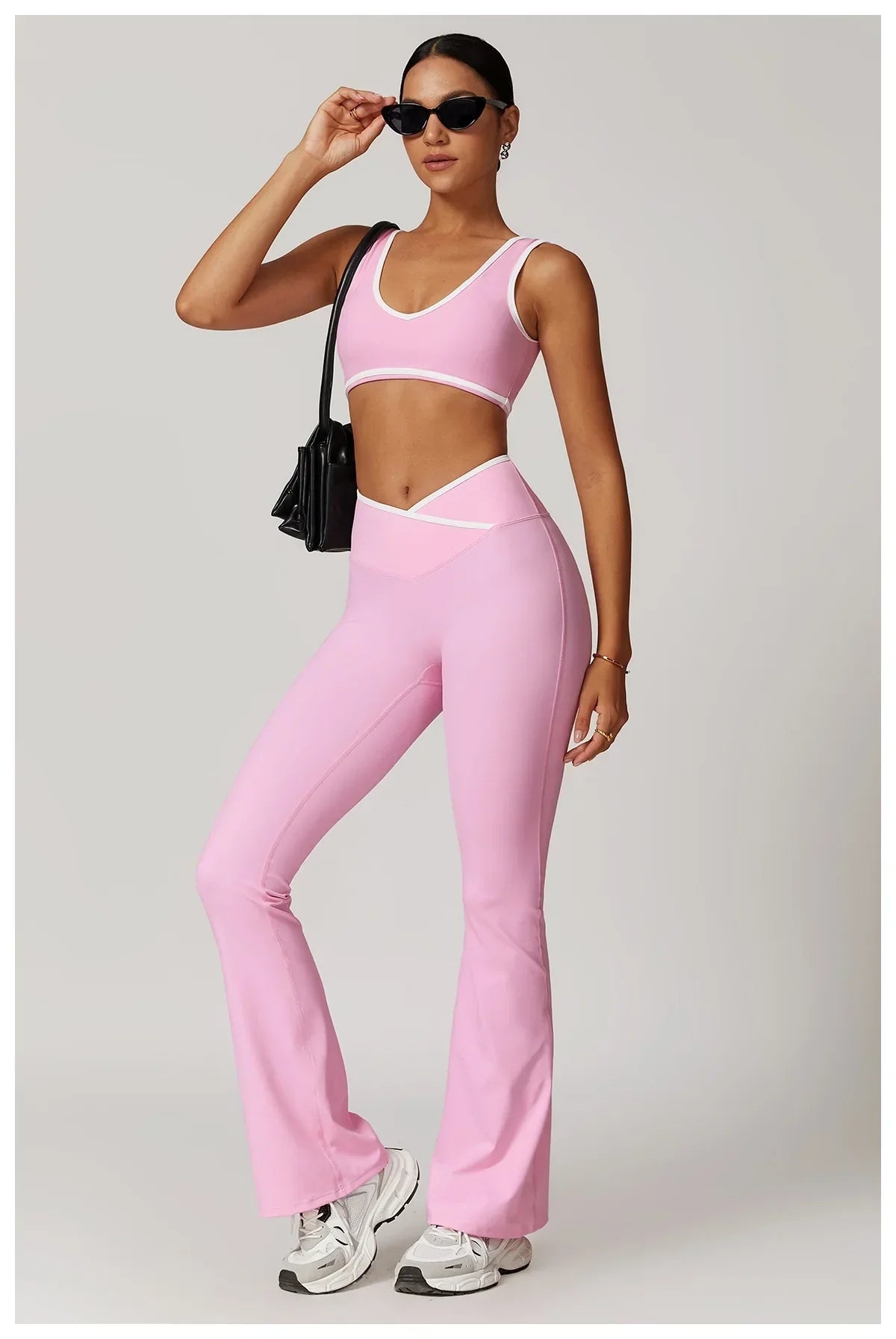 Yoga Set 2 Pieces Workout Outfits Fitness - Empire P.E