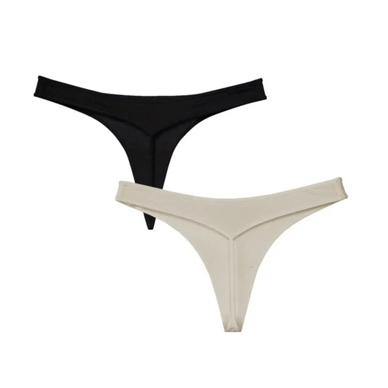 2 Pcs S-XL Women Thong Sports T-back Underwear - Empire P.E