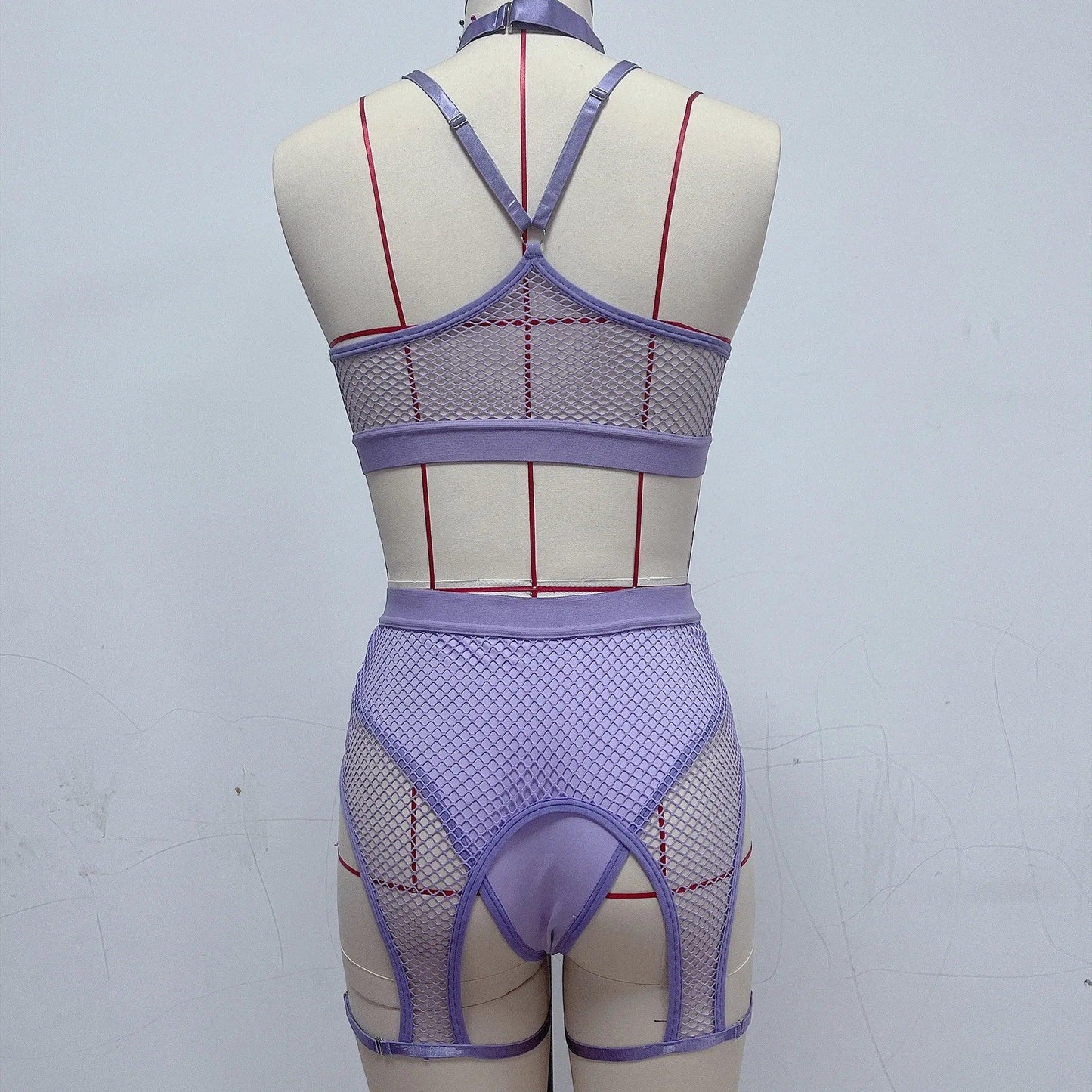 Sexy Bodysuit Mesh Bikini Sets - Empire P.E