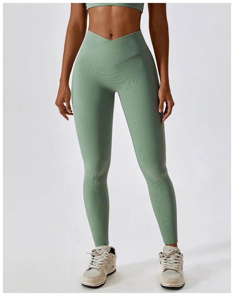 2PCS Seamless Yoga Set Gym Clothes Sportswear Yoga Suits For Women Fitness Rib Tracksuits Sports Bra Gym Leggings Sports Suits - Empire P.E