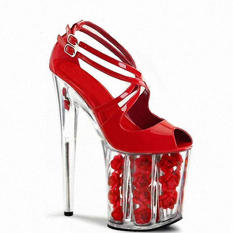 20cm stilettos 8 Inch Exotic Strip Pole Dance heels - Empire P.E