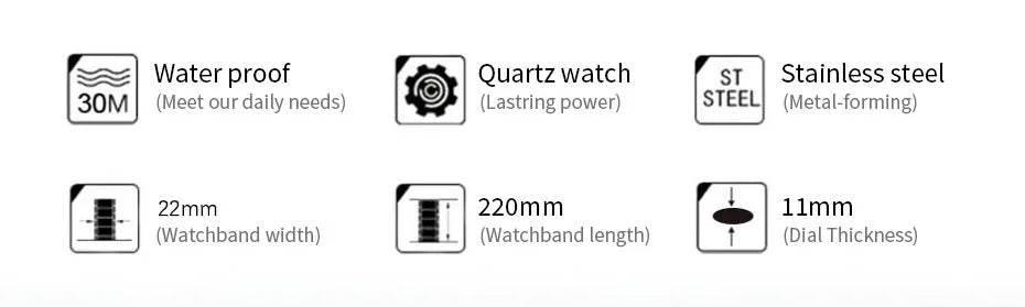 Luxury Fashion Women‘s Watches Waterproof - Empire P.E